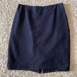 The Limited lace detail pencil skirt